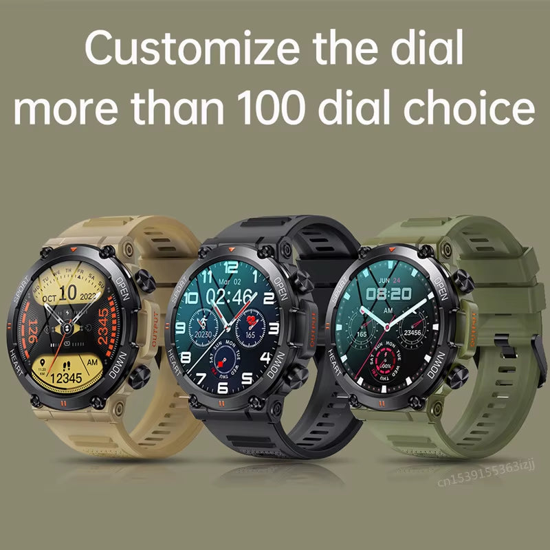 K56 Pro Smart Watch 1.39 Inch Men Women BT Call Heart Rate Blood Pressure 400Mah Big Battery Sport Outdoors Smartwatch